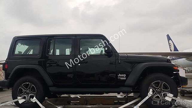 2018 Jeep Wrangler spotted undisguised in India
