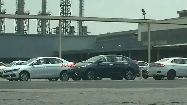 2018 Maruti Suzuki Ciaz facelift spied undisguised 2018 Maruti Suzuki Ciaz facelift spied undisguised