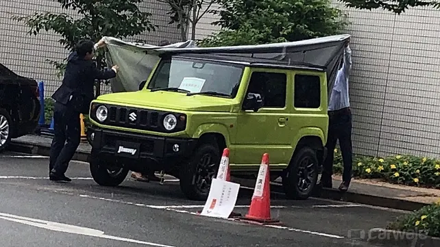 New-gen Suzuki Jimny spied undisguised New-gen Suzuki Jimny spied undisguised