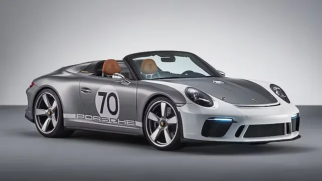 Porsche Speedster Concept revealed Porsche Speedster Concept revealed