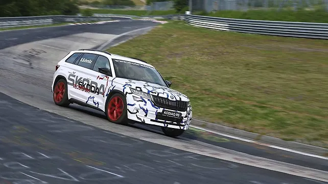 Skoda Kodiaq RS breaks Nurburgring lap record Skoda Kodiaq RS breaks Nurburgring lap record