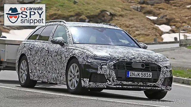 Audi A6 Allroad spotted testing in the Alps Audi A6 Allroad spotted testing in the Alps