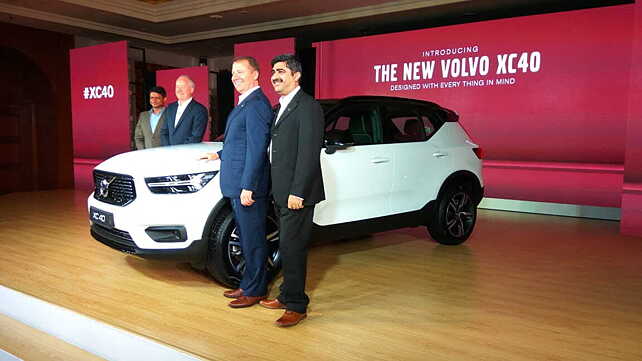 2018 Volvo XC40 SUV launched at Rs 39.90 lakhs in India