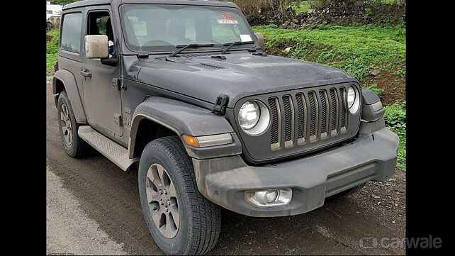 2018 Jeep Wrangler spotted testing in India yet again