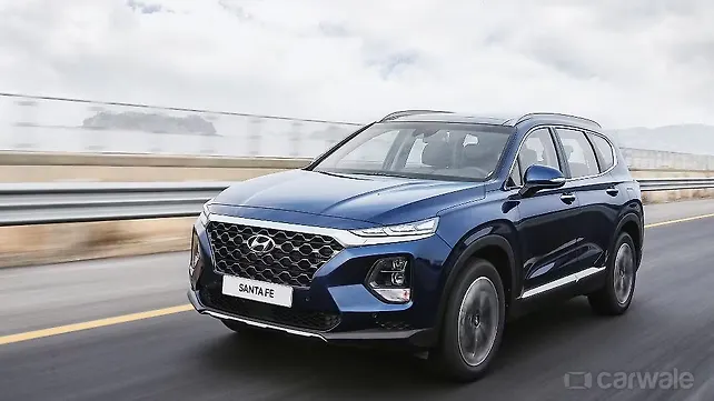 New Hyundai Santa Fe to get hybrid options New Hyundai Santa Fe to get hybrid options