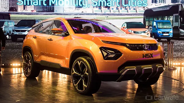 Tata H5X SUV christened as ‘Harrier' Tata H5X SUV christened as ‘Harrier'