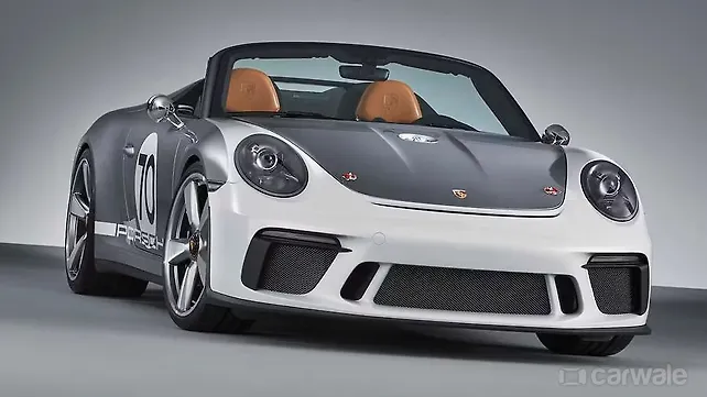 Porsche 911 Speedster concept debuts at Goodwood Porsche 911 Speedster concept debuts at Goodwood