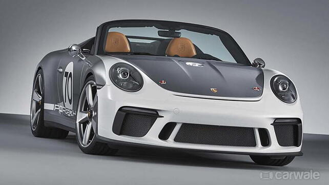 Porsche 911 Speedster concept debuts at Goodwood