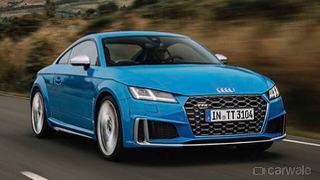 Pictures of facelifted Audi TT surface online