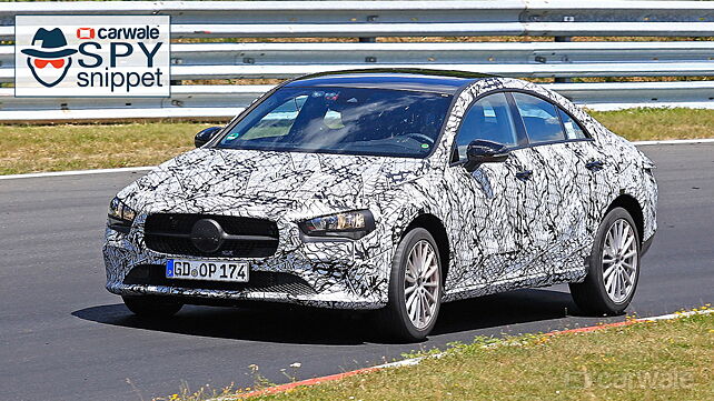 New-gen Mercedes-Benz CLA spotted testing at the ‘Ring