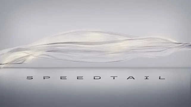 McLaren teases the Speedtail badge on the BP23 McLaren teases the Speedtail badge on the BP23