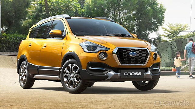 Datsun Cross spotted testing in India for the first time