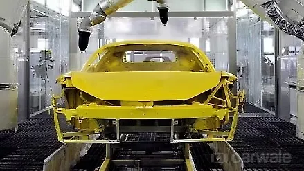 Ferrari introduces worlds first Low-Bake paint finish Ferrari introduces worlds first Low-Bake paint finish