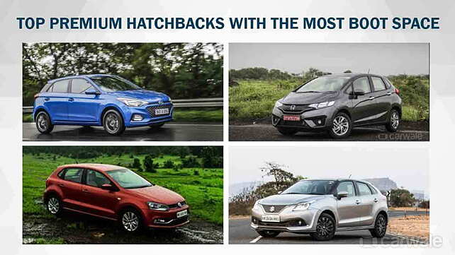 Top premium hatchbacks with the most boot space