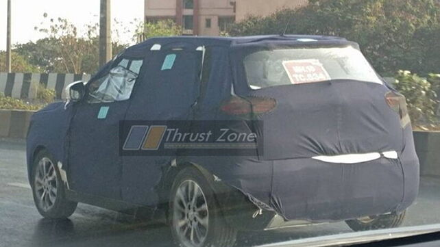 Production-spec Mahindra S201 test mule image surface