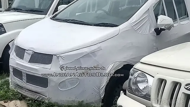 Mahindra Marazzo interiors spied Mahindra Marazzo interiors spied
