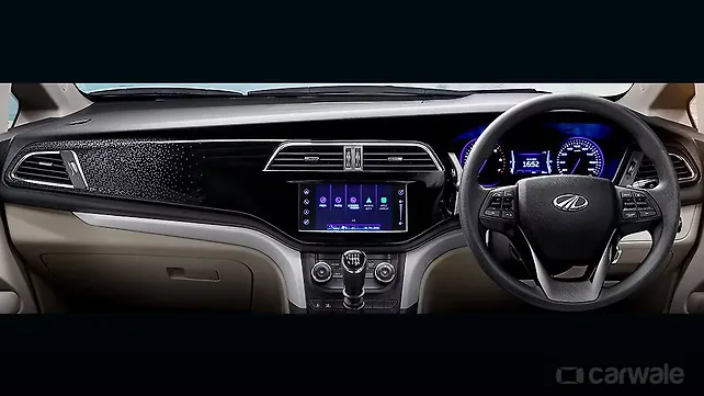 Mahindra Marazzo dashboard revealed in a new picture Mahindra Marazzo dashboard revealed in a new picture