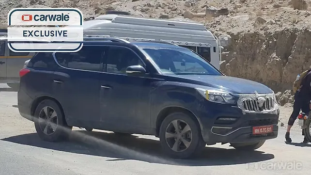 Mahindra XUV700/G4 Rexton takes on high altitude testing in Leh Mahindra XUV700/G4 Rexton takes on high altitude testing in Leh