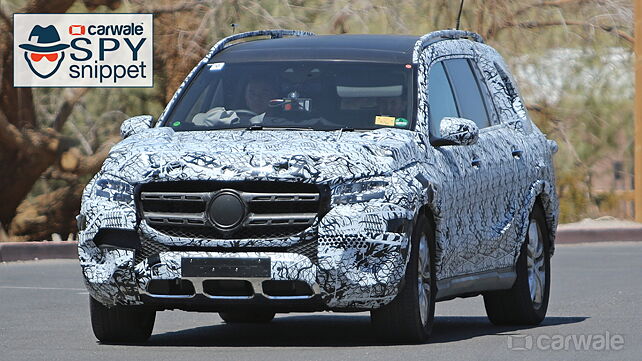 India-bound Mercedes-Benz GLS interiors spied