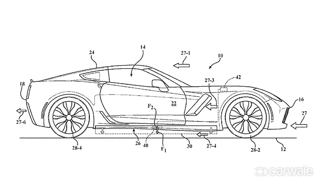 Active-aero will make the new Corvette faster Active-aero will make the new Corvette faster