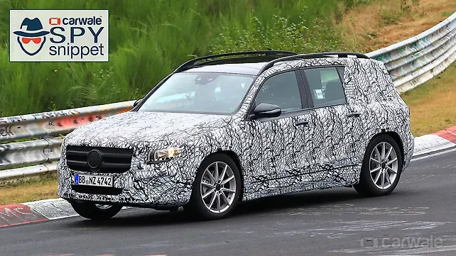 Mercedes GLB compact SUV under development Mercedes GLB compact SUV under development
