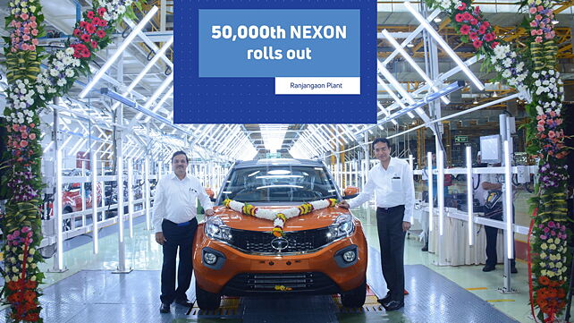 Tata Motors rolls out its 50,000th Nexon from its Pune factory
