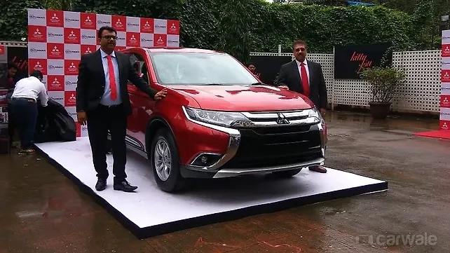 2018 Mitsubishi Outlander launched at Rs 31.95 lakhs in India 2018 Mitsubishi Outlander launched at Rs 31.95 lakhs in India