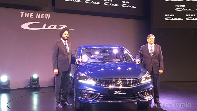 2018 Maruti Suzuki Ciaz launched in India at Rs 8.19 lakhs