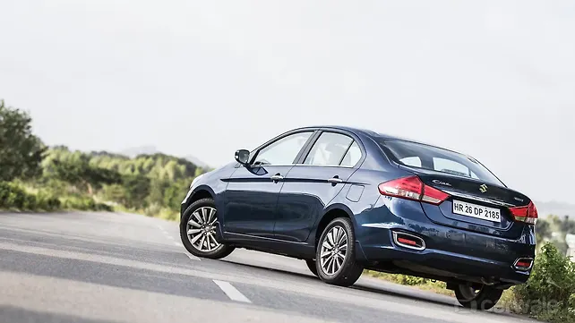 Maruti Suzuki Ciaz Left Rear Three Quarter