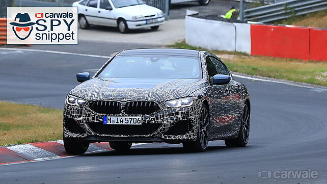 BMW 8-Series Gran Coupe prototype hits the ‘Ring
