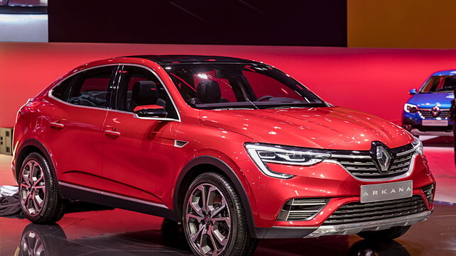 Renault Arkana showcased at 2018 Moscow Motor Show