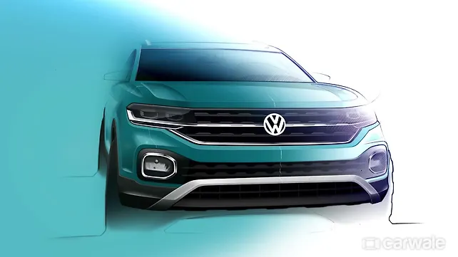 India-bound Volkswagen T-Cross teased in design sketches India-bound Volkswagen T-Cross teased in design sketches