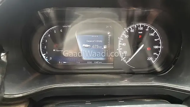 Tata Harrier will get a large LCD display in the instrument cluster Tata Harrier will get a large LCD display in the instrument cluster