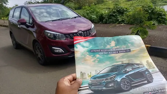 Mahindra Marazzo accessories list revealed Mahindra Marazzo accessories list revealed
