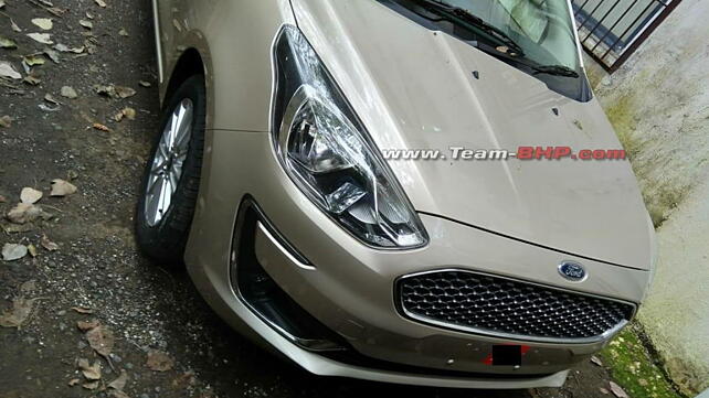 Ford Aspire facelift spied sans camouflage ahead of launch