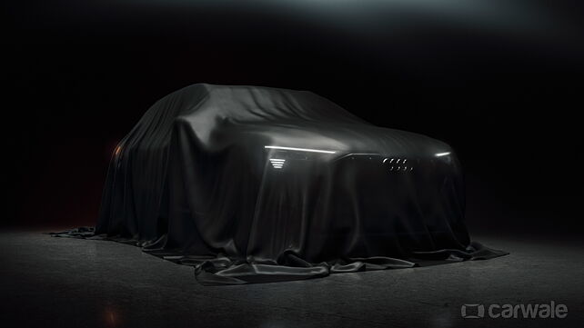 Audi e-tron teased under the veil ahead of 18 September reveal