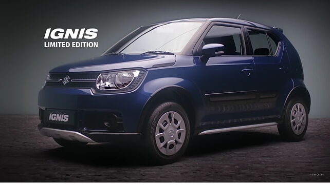 Maruti Suzuki offering Ignis Limited Edition
