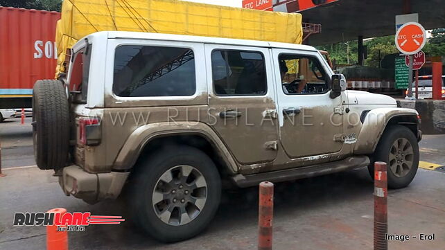 Jeep Wrangler spotted testing ahead of its official debut