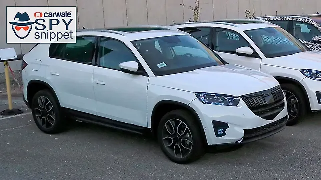 India-bound Skoda Kodiaq GT spied sans camouflage India-bound Skoda Kodiaq GT spied sans camouflage
