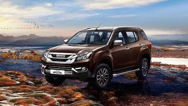 Isuzu MU-X to be launched in India on 16 October Isuzu MU-X to be launched in India on 16 October