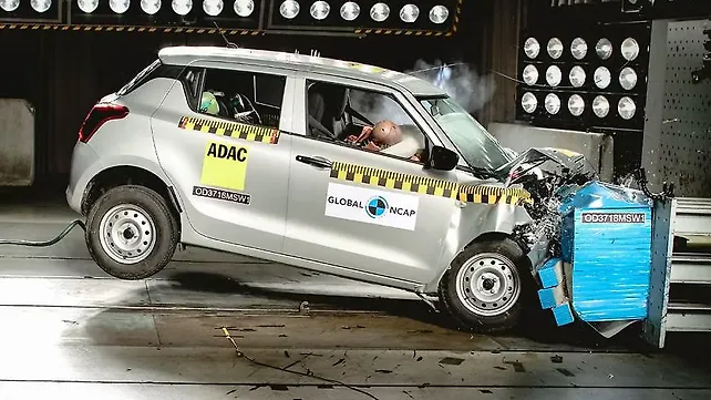 Maruti Suzuki Swift scores 2 stars at Global NCAP Maruti Suzuki Swift scores 2 stars at Global NCAP