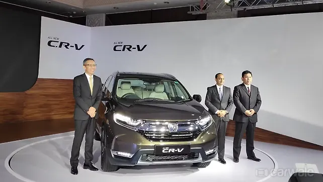 2018 Honda CR-V launched at Rs 28.15 lakhs 2018 Honda CR-V launched at Rs 28.15 lakhs