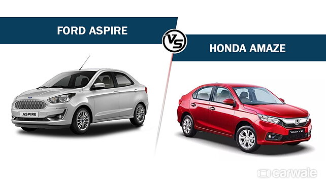 Spec Comparison: New Ford Aspire Vs Honda Amaze