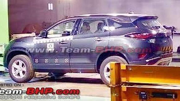 Tata Harrier spotted in production-ready form