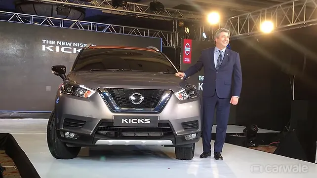 Nissan Kicks officially unveiled in India Nissan Kicks officially unveiled in India