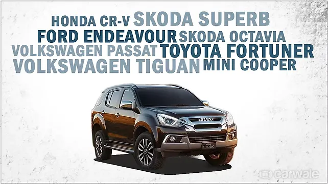 2018 Isuzu MU-X launched: What else can you buy? 2018 Isuzu MU-X launched: What else can you buy?