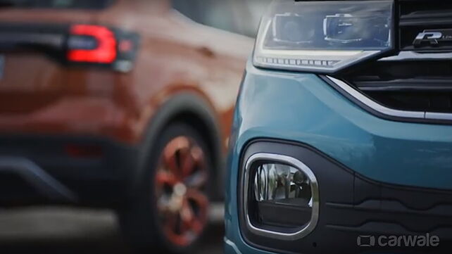 India-bound Volkswagen T-Cross teased ahead of official reveal