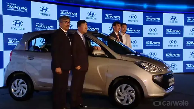 New 2018 Hyundai Santro launched in India at Rs 3.90 lakhs New 2018 Hyundai Santro launched in India at Rs 3.90 lakhs