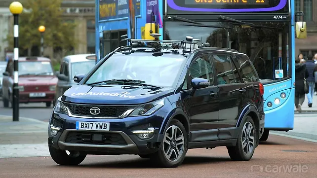 Tata Motors tests out autonomous/connected tech on a Hexa SUV Tata Motors tests out autonomous/connected tech on a Hexa SUV