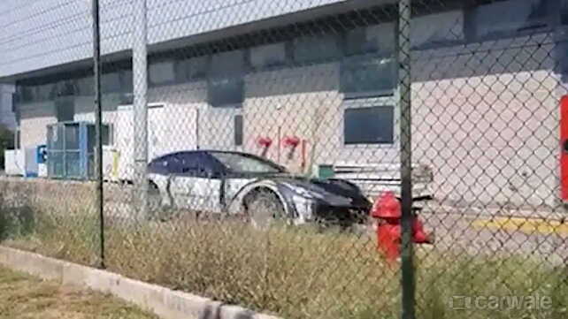 Ferrari Purosangue SUV spotted testing with a GTC4 body